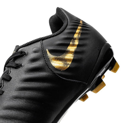 Nike Legend 7 Academy FG Firm Ground Soccer Cleats Black Gold
