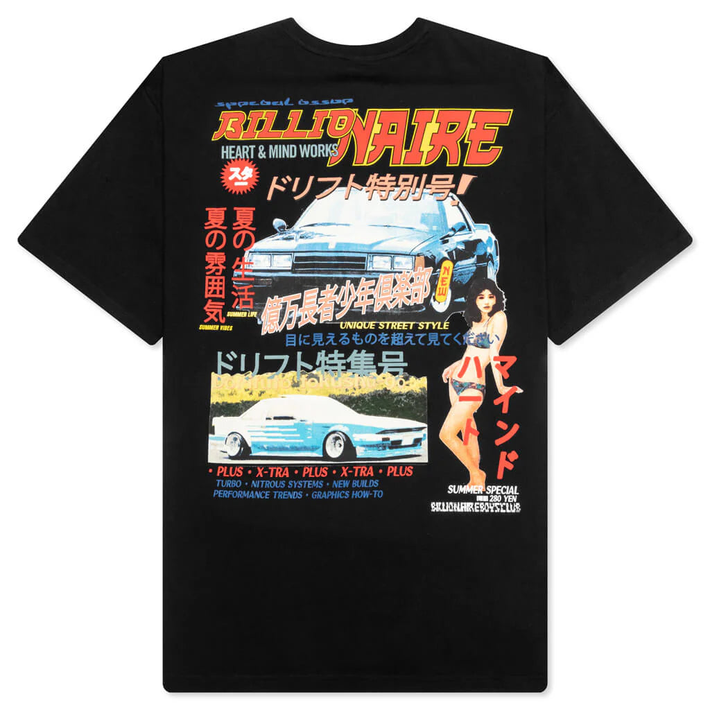 Drift S S Knit Black