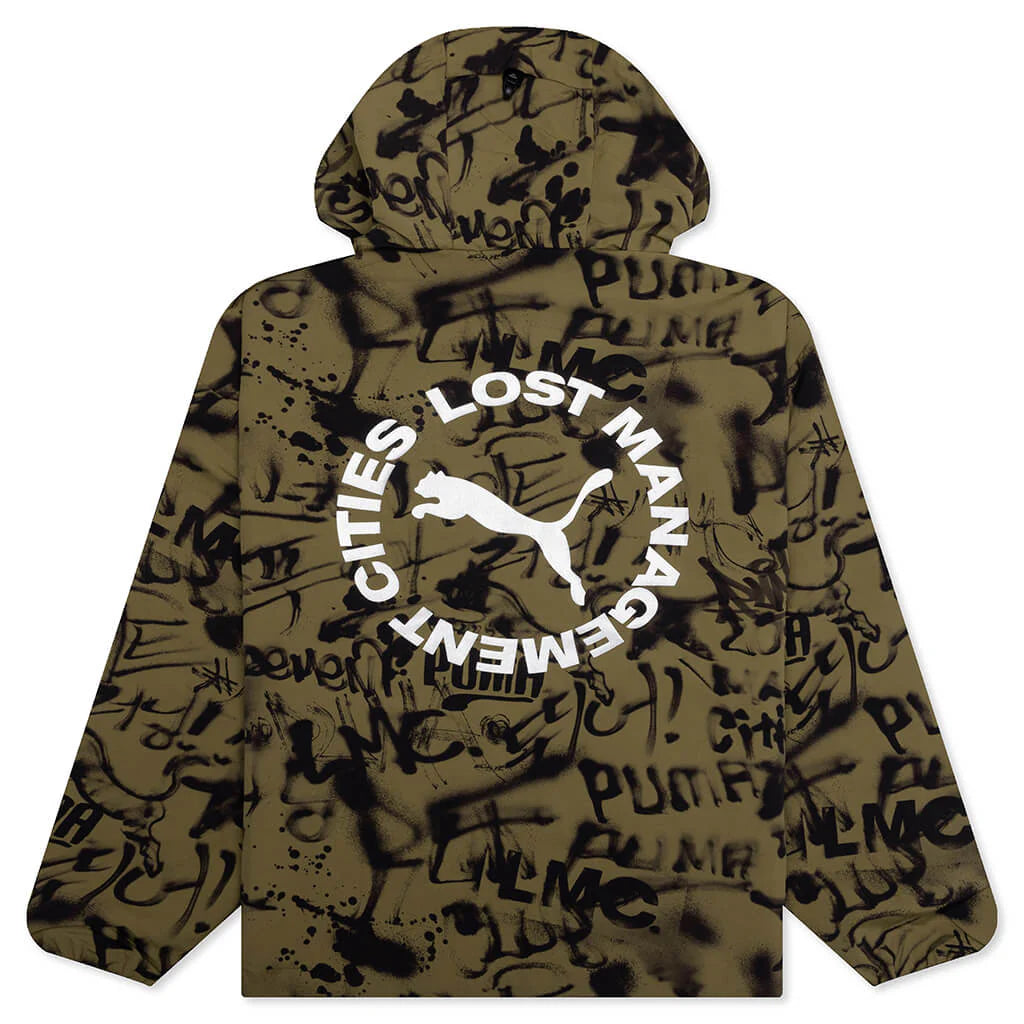 Puma x LMC AOP Reversible Jacket Green