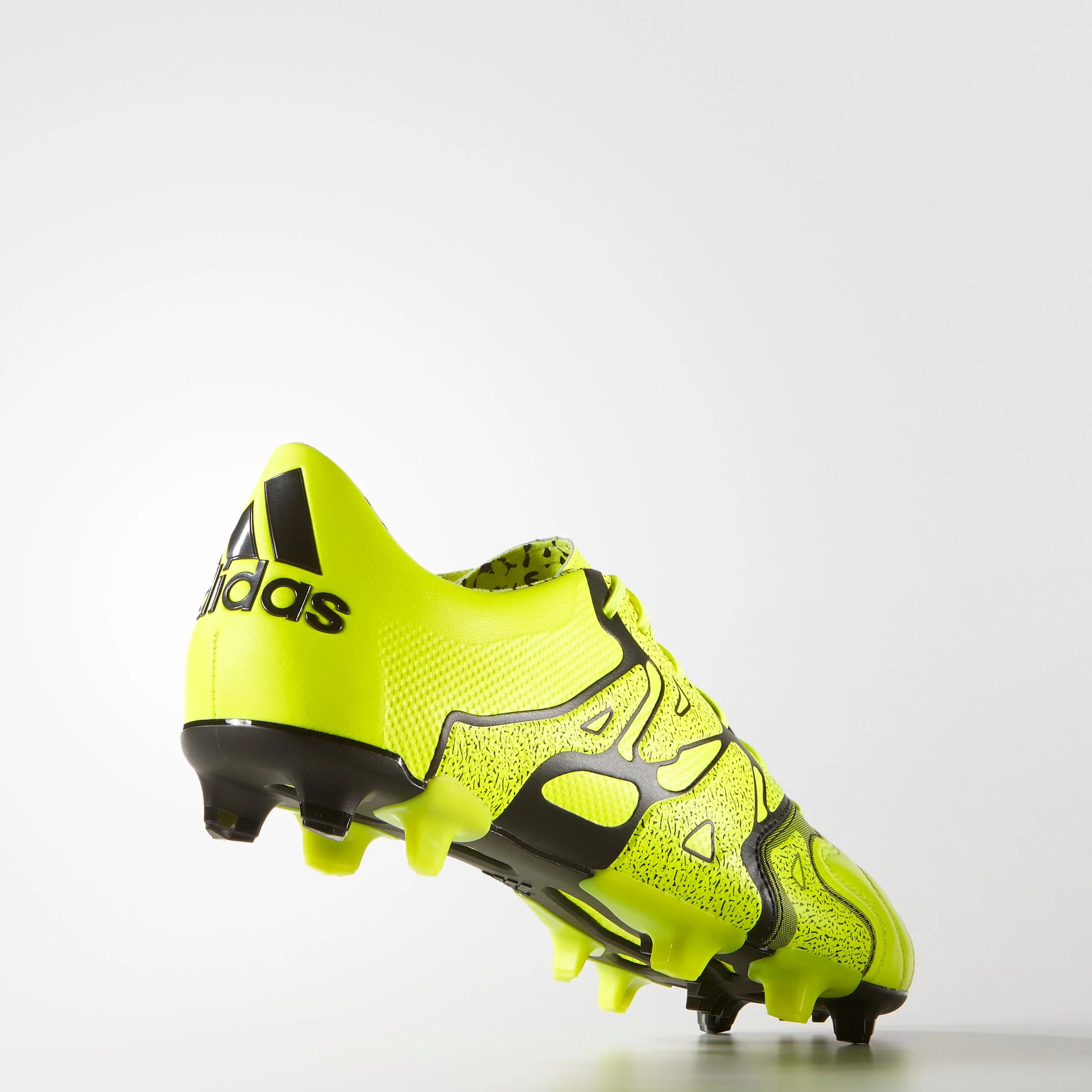 adidas X 151 FG AG Leather Multi Ground Soccer Cleats Solar Yellow Black