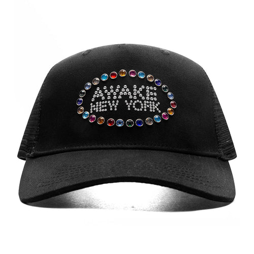 Gem Trucker Hat Black