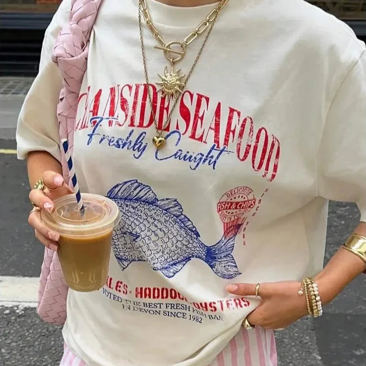 T shirt Seaside Charm
