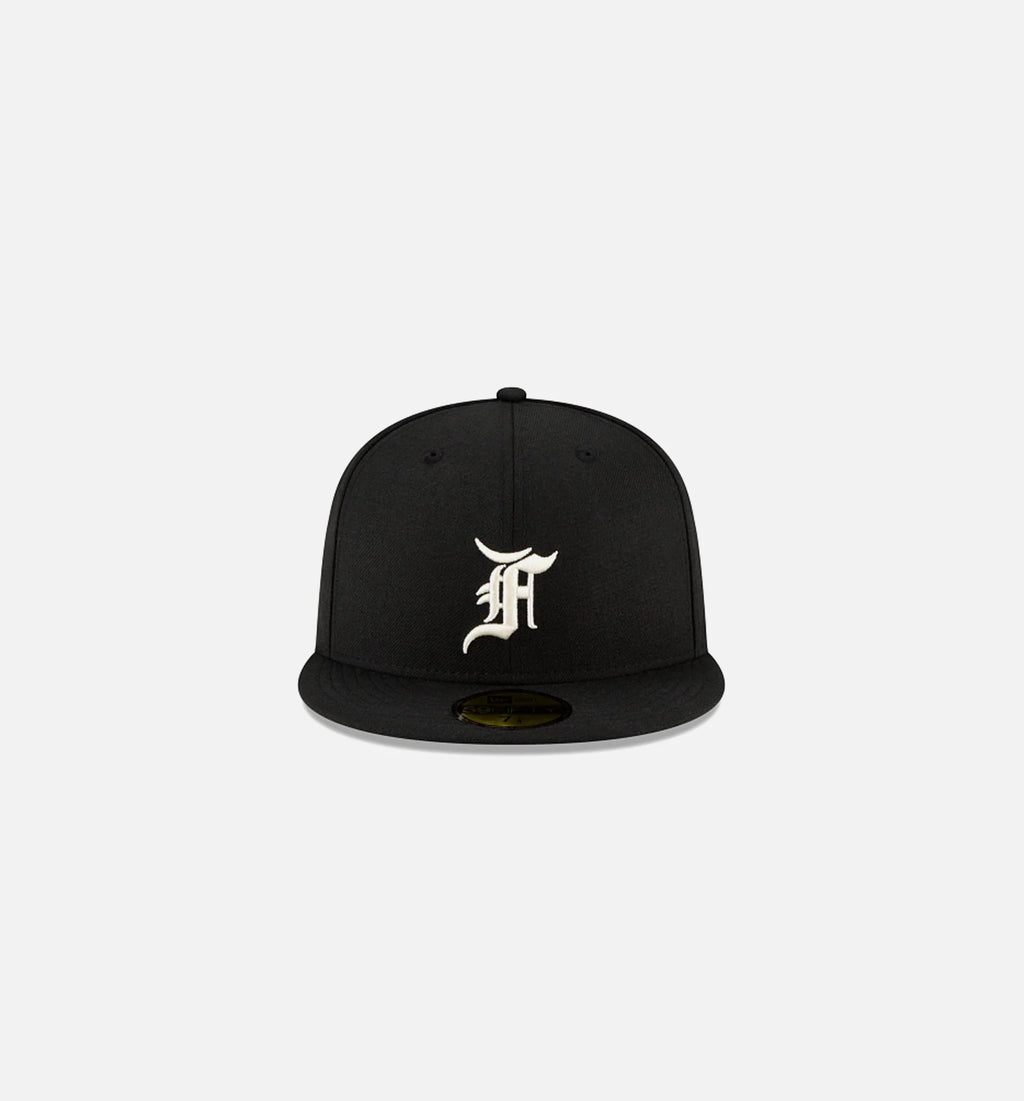 Fear of God Essentials 59FIFTY Fitted Hat Mens Hat Black