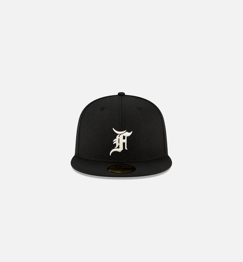 Fear of God Essentials 59FIFTY Fitted Hat Mens Hat Black