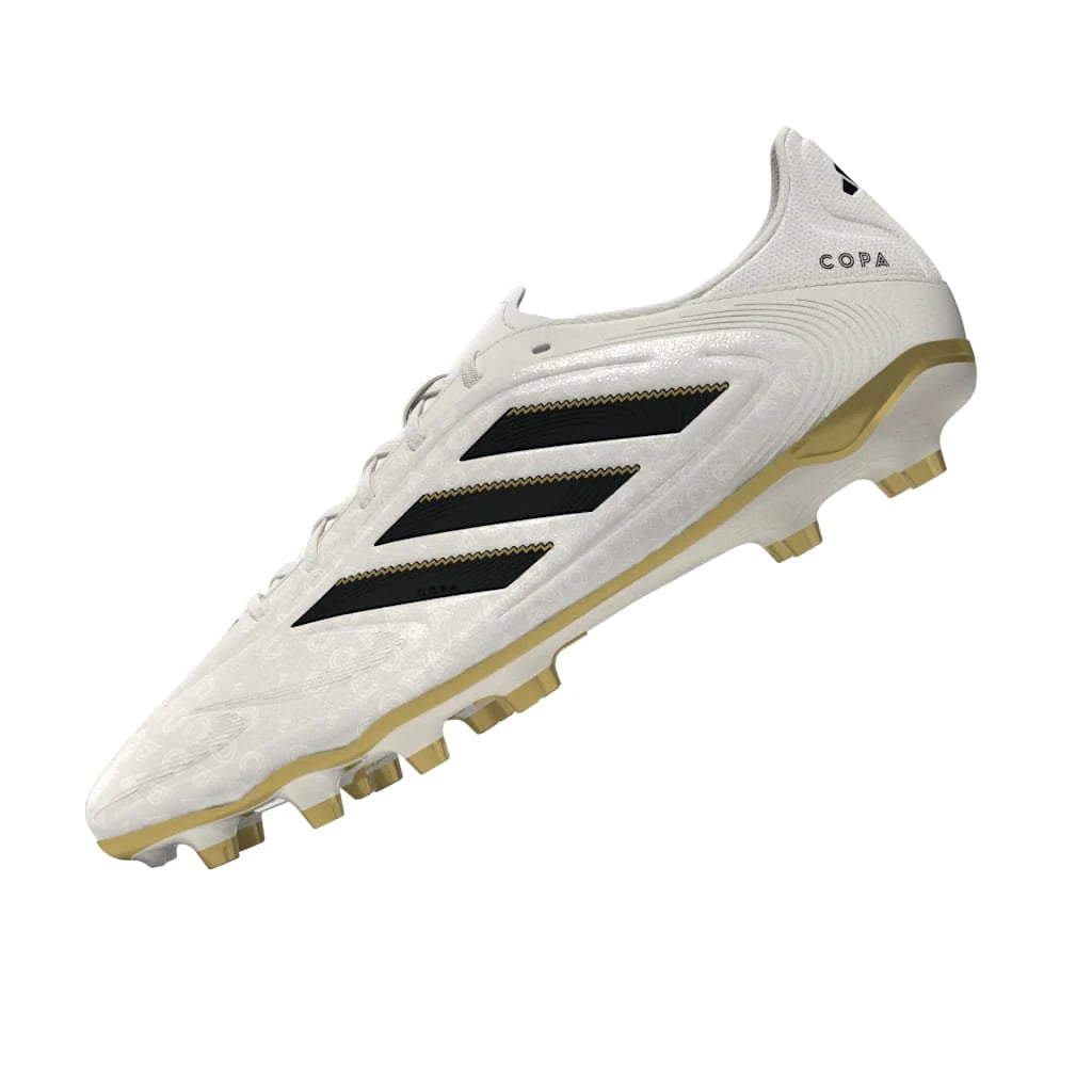 adidas Copa Pure 3 League Firm Multi Ground Boots White Black Gold