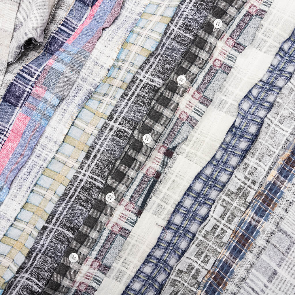 Ribbon Wide IO Flannel Shirt Assorted