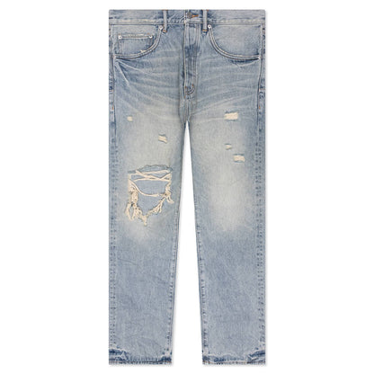 Knee Blowout Dirty Jeans Light Indigo