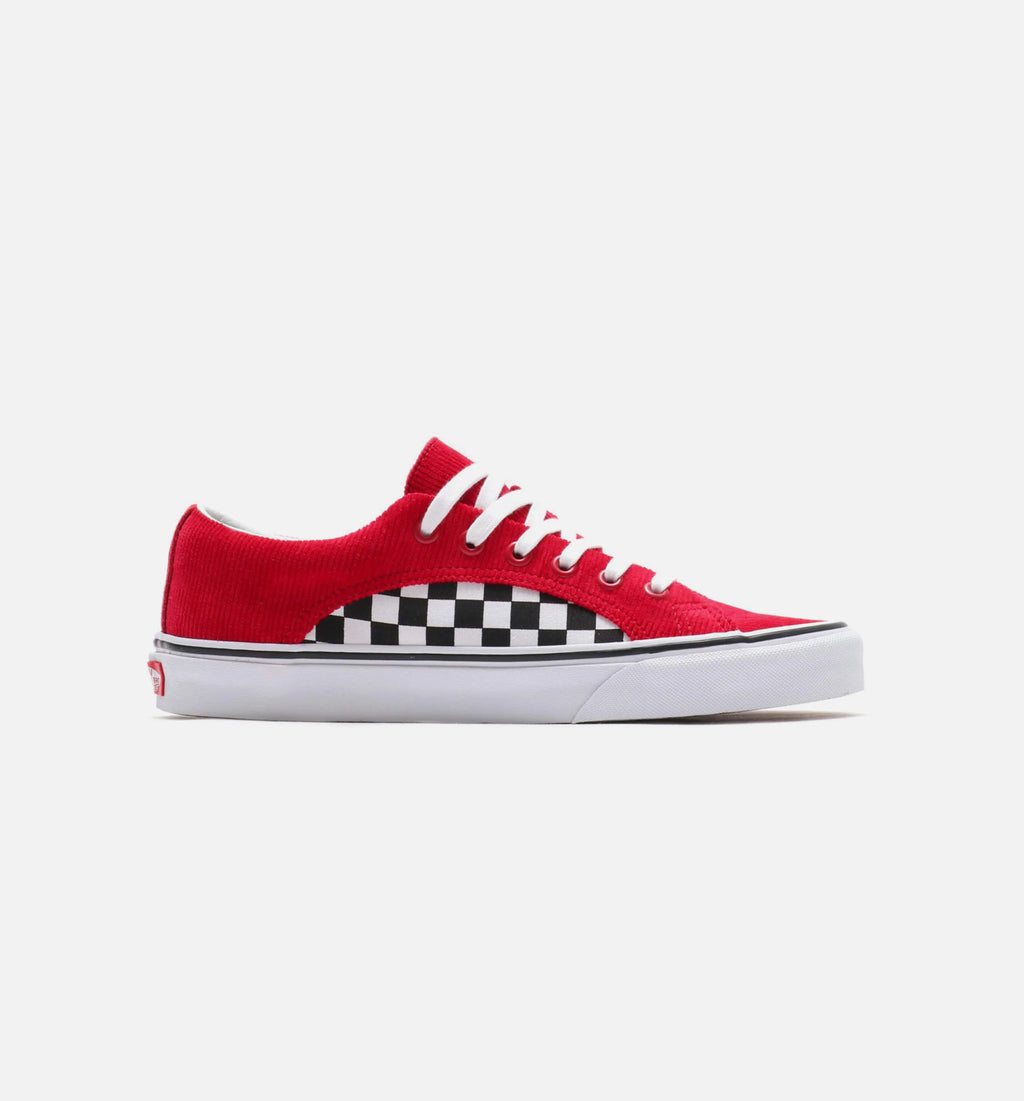 Checker Cord Lampin Mens Shoes Red White