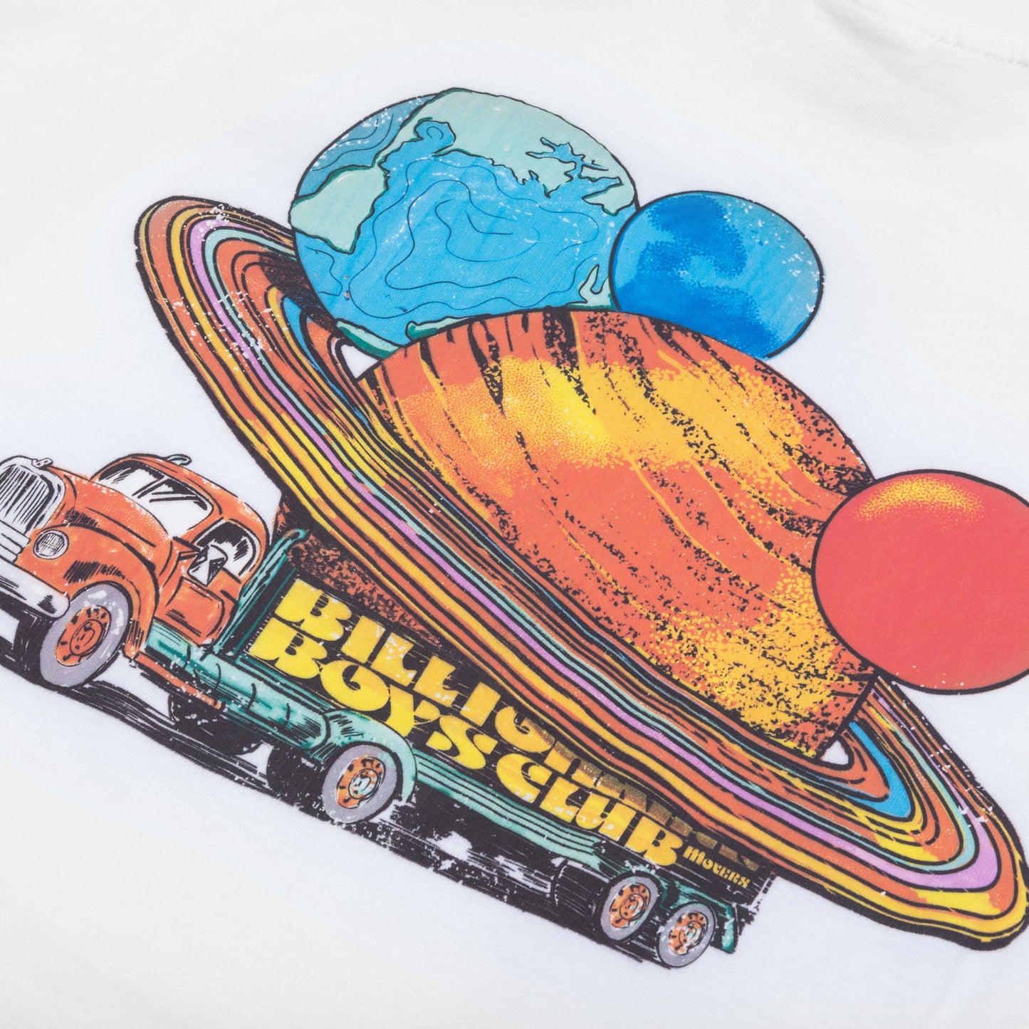 BB Movers S S Tee Bleach White