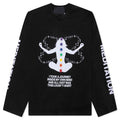 Meditation L S Tee Black