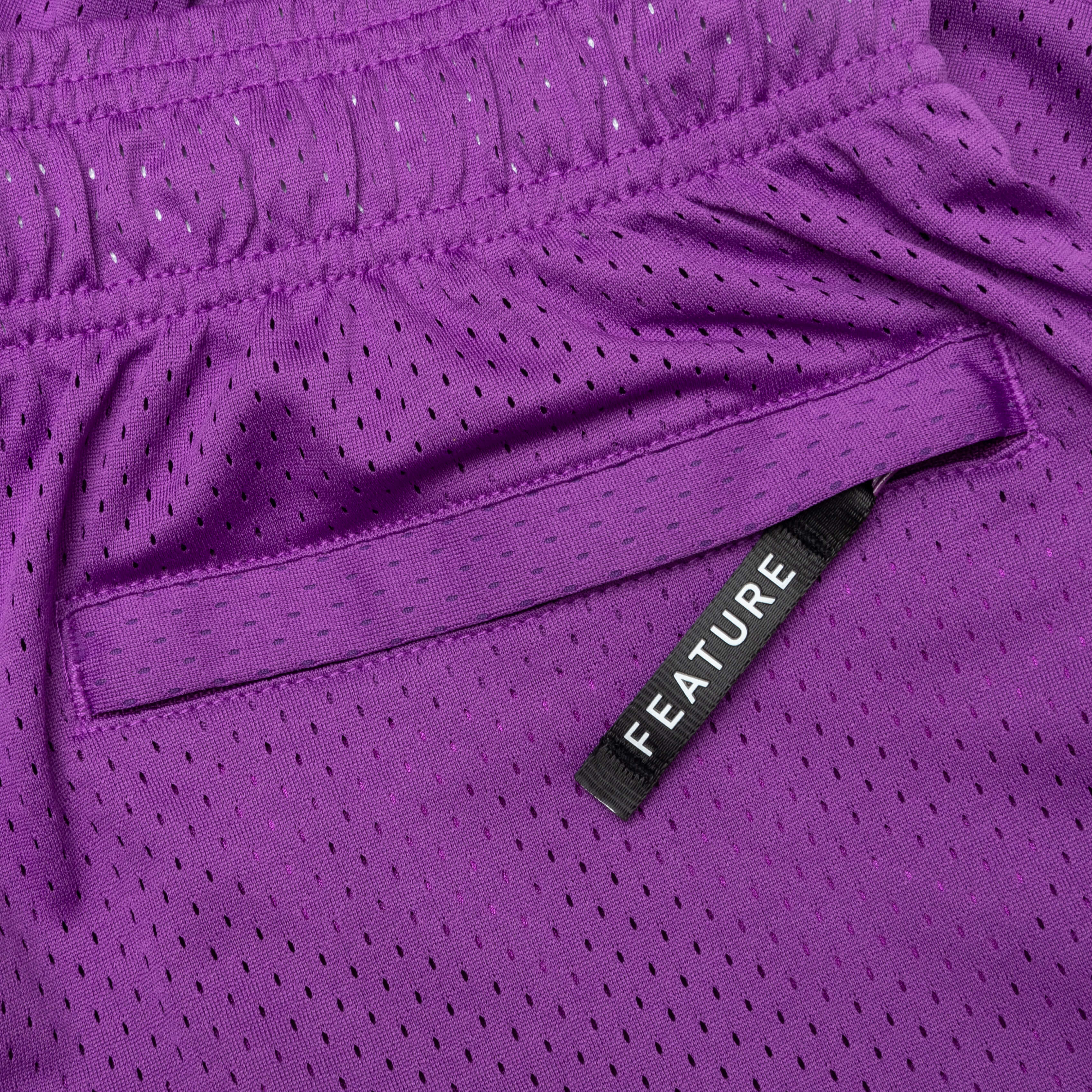 West Mesh Shorts Purple