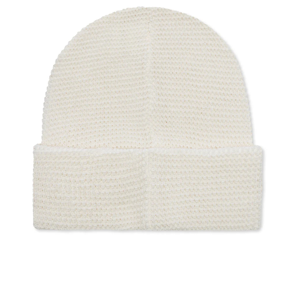 Waffle Beanie White