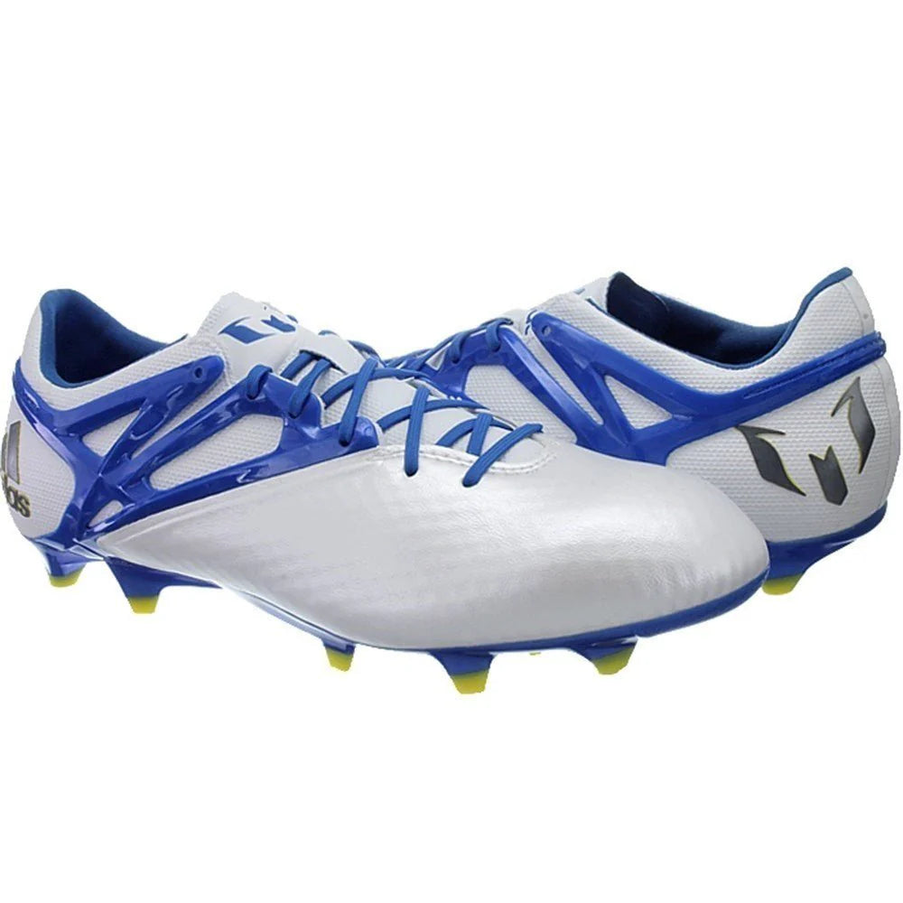 adidas Messi 151 FG AG Multi Ground Soccer Cleats White Blue Black