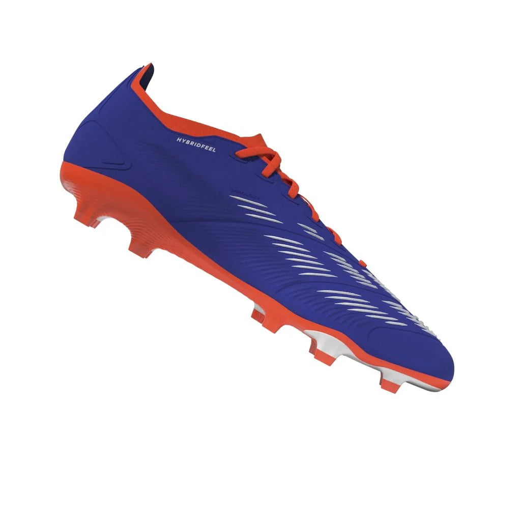 adidas Predator League FG Firm Ground Soccer Cleats Lucid Blue White Solar Red