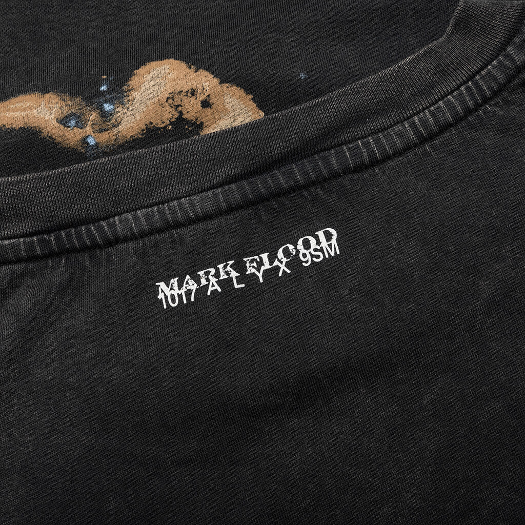 L S Graphic Tee Washed Black
