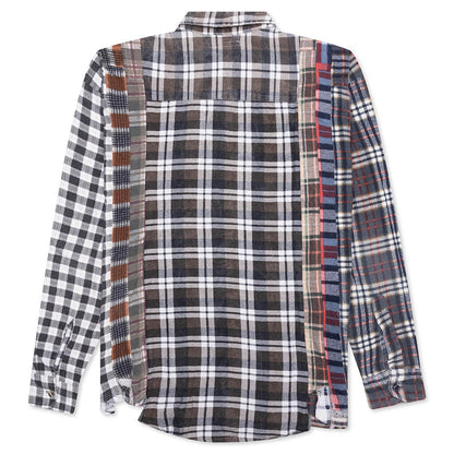 7 Cuts Flannel Shirt Assorted