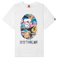 Kids Art Camo By Bathing Ape Tee White