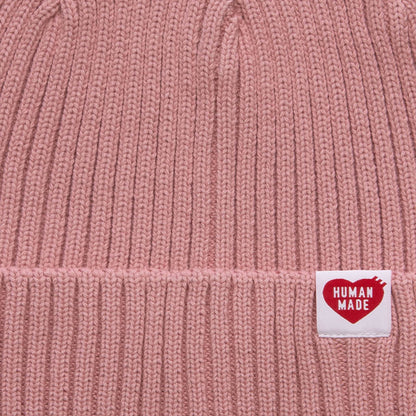 Cotton Rib Beanie Pink