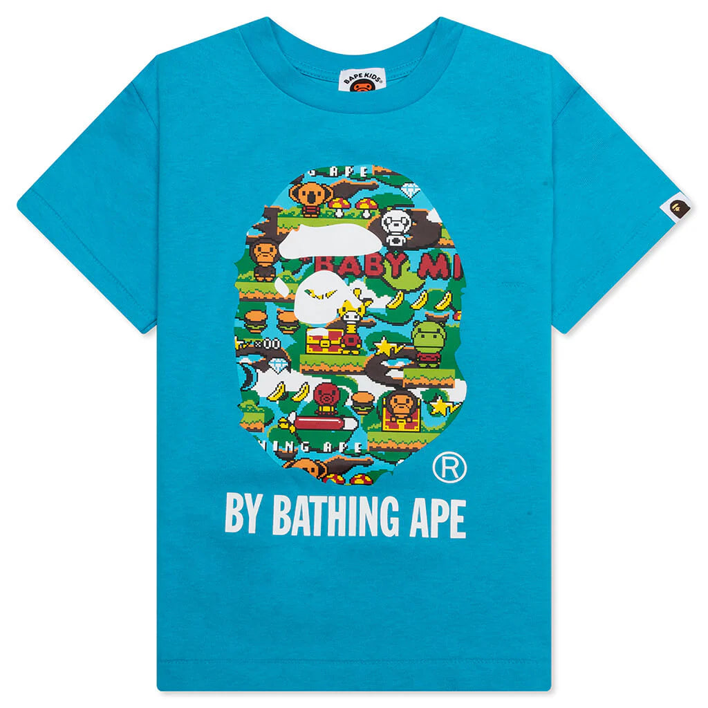 Kids Baby Milo Game By Bathing Ape Tee Sax