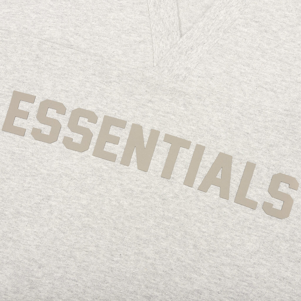 Football Tee Light Heather Grey