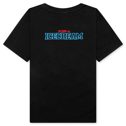 Kids Dash Action S S Knit Black