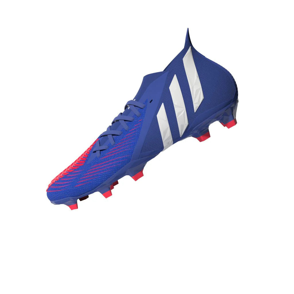 adidas Predator Edge1 FG Firm Ground Boots Hi Res Blue Turbo Hi Res Blue