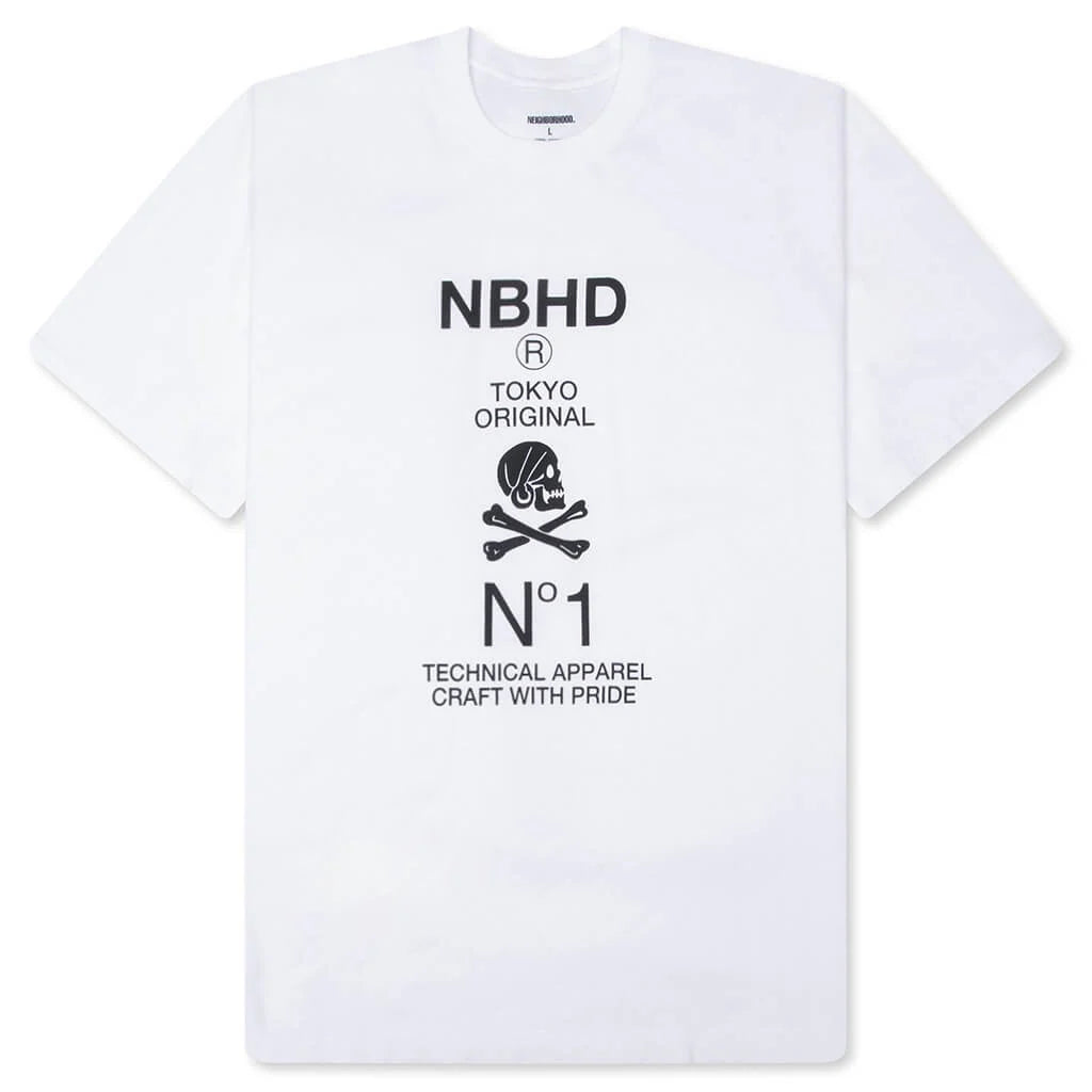 NH Tee S S 08 White