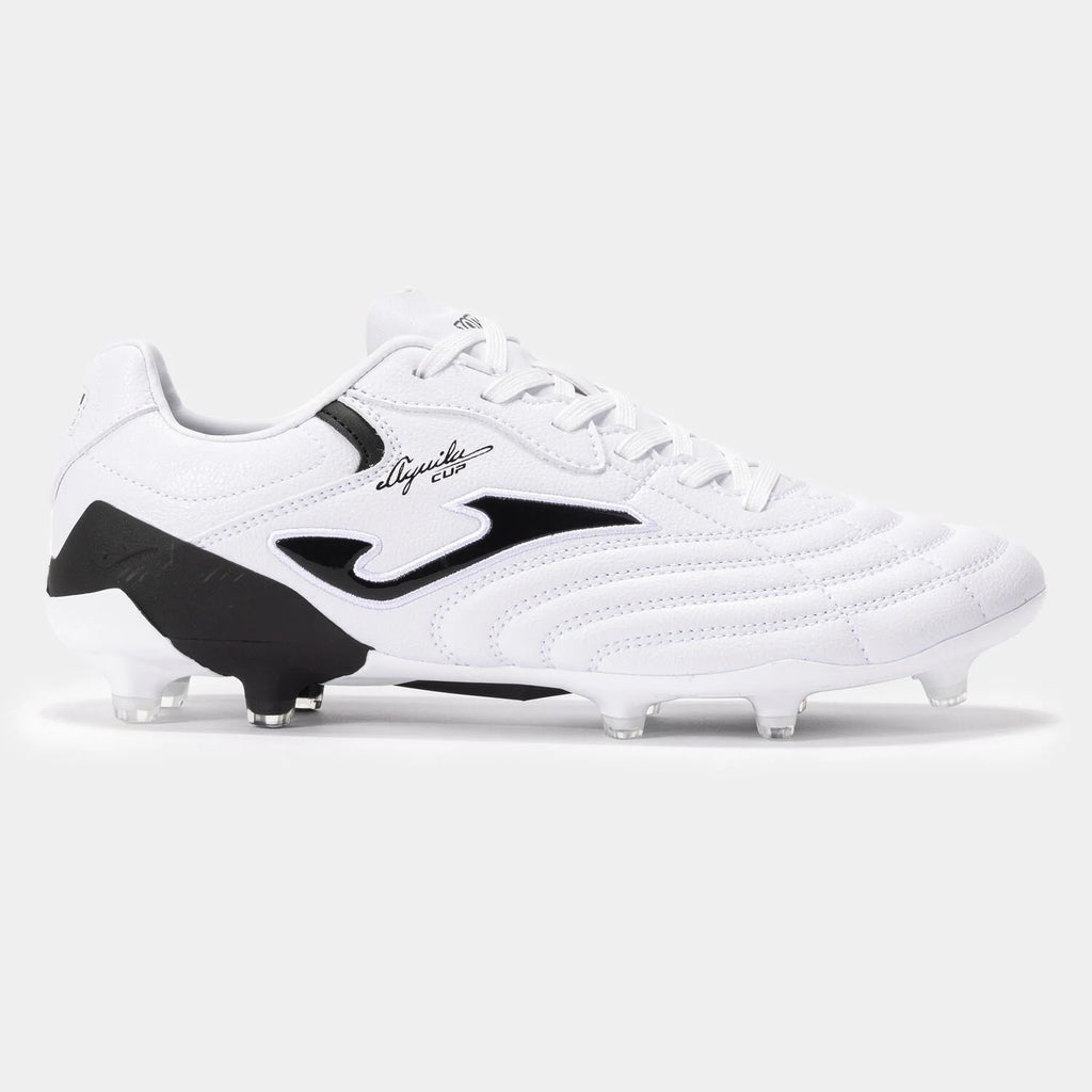 Joma Aguila Cup 24 FG Firm Ground Soccer Cleats White Black