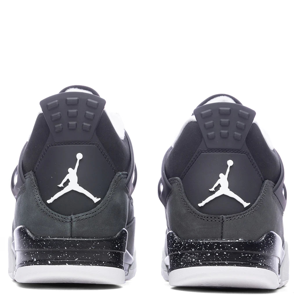 Air Jordan 4 Retro Fear Black White Anthracite Black
