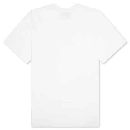 BB Linework S S Knit White
