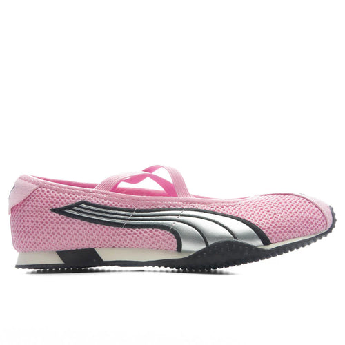 Womens H Street Ballet Pink Shimmer Silver