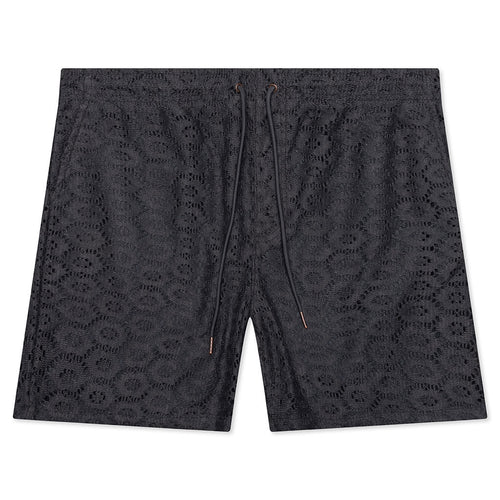 Crochet Short Black