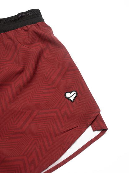 Heartbreak Mens Bear Cage 2 Split Shorts