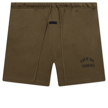 Fleece Soccer Short Olive