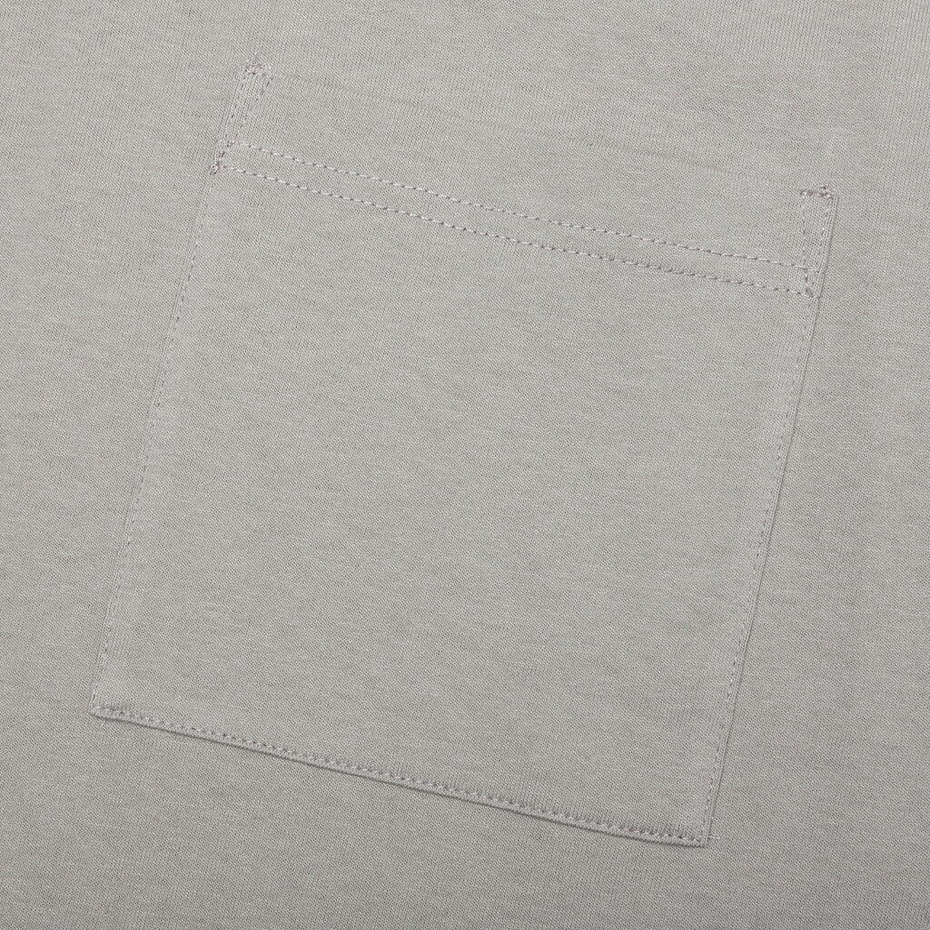Jersey Braque Pocket Tee Grey