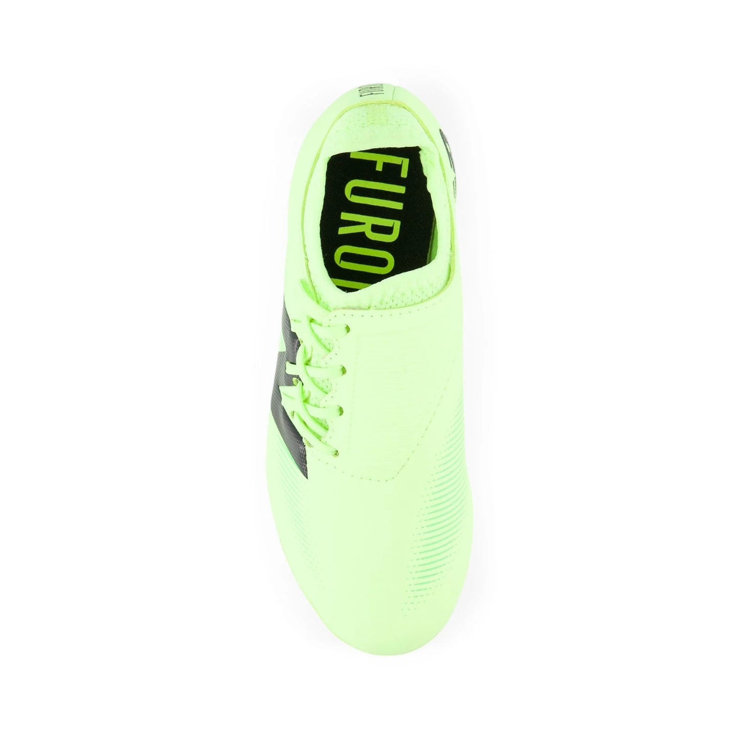 New Balance Furon Dispatch Junior FG V7 Soccer Cleats Bleached Lime Glo