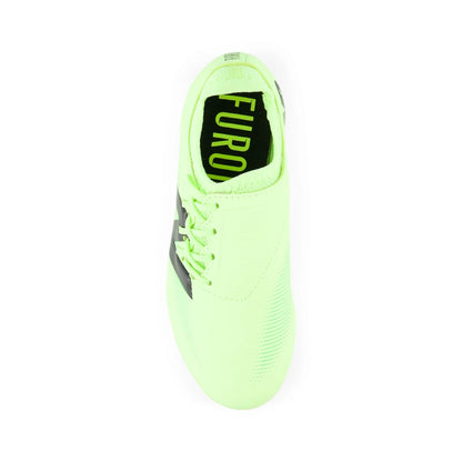 New Balance Furon Dispatch Junior FG V7 Soccer Cleats Bleached Lime Glo