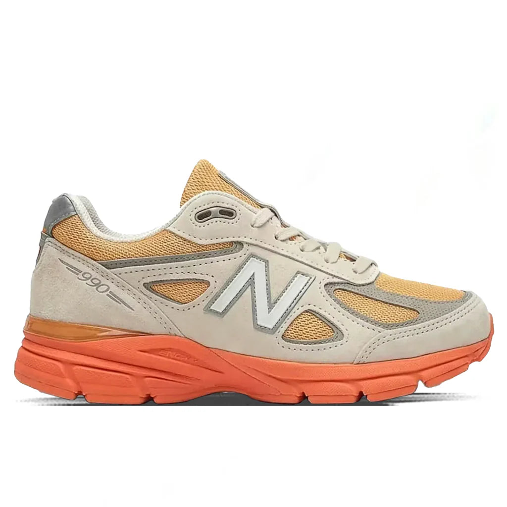 Made in USA 990v4 Moonbeam Tangerine Heat Dried Orange