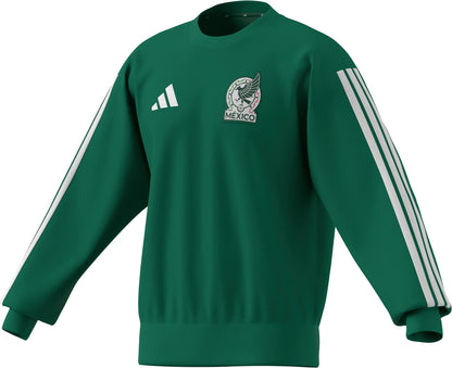 adidas Mexico DNA Mens Soccer Crew Sweat Green