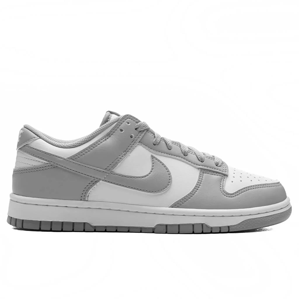 Dunk Low Retro White Light Smoke Grey
