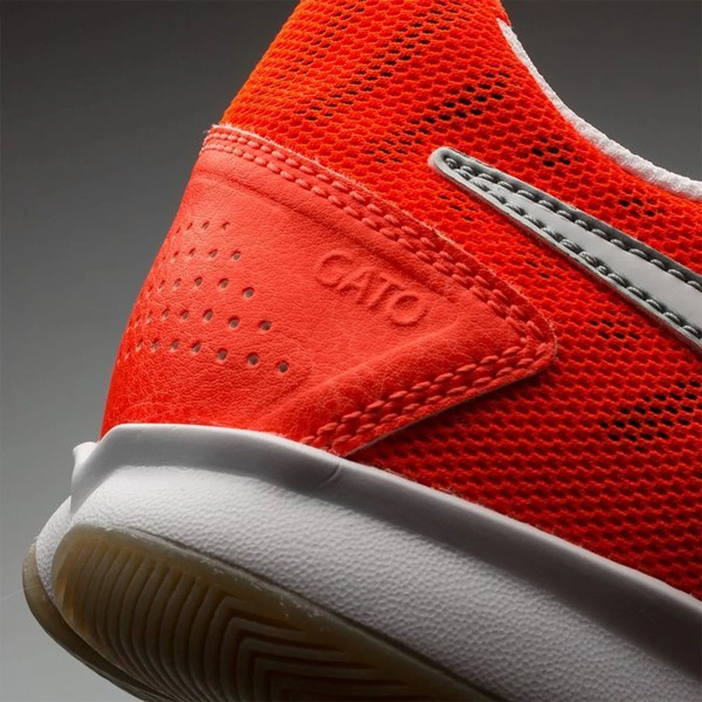 Nike Gato II Indoor Soccer Shoes Total Crimson White