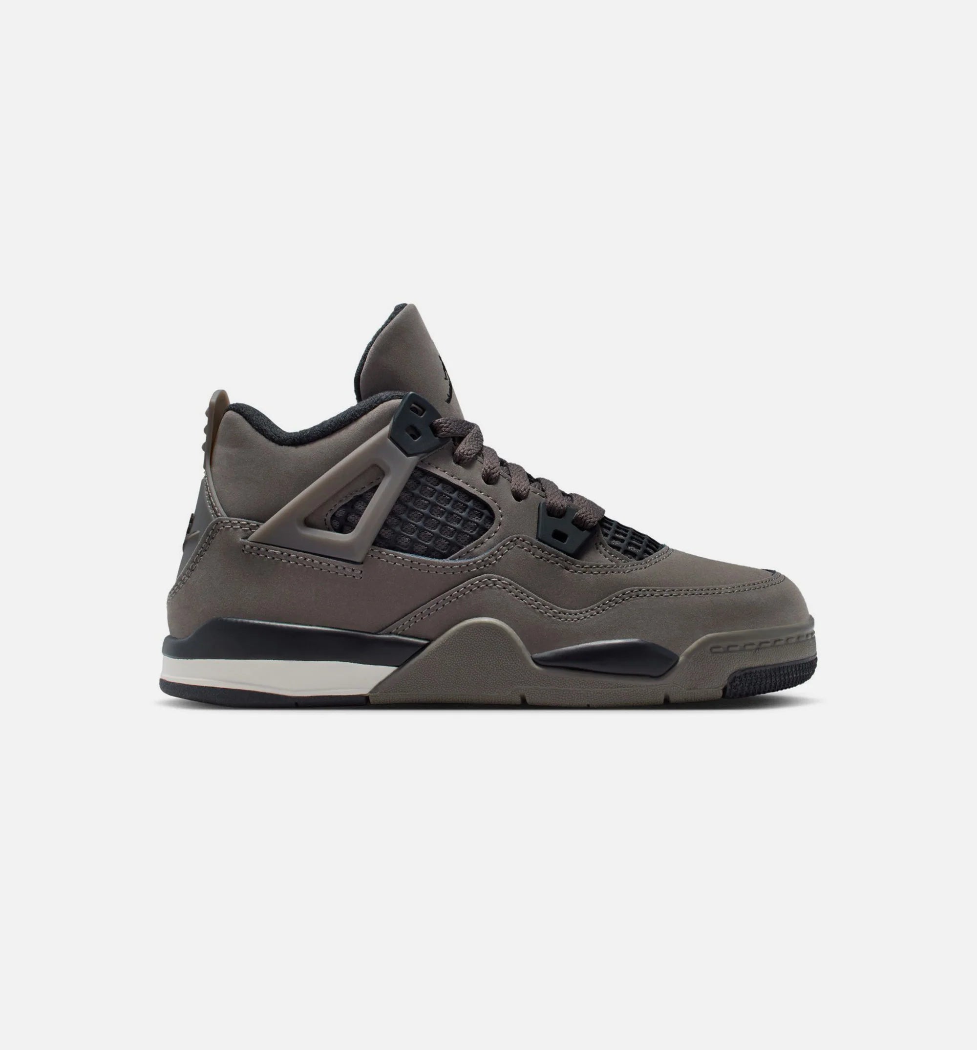 Air Jordan 4 Retro Cave Stone And Black Preschool Lifestyle Shoe Cave Stone Black Moon Particle