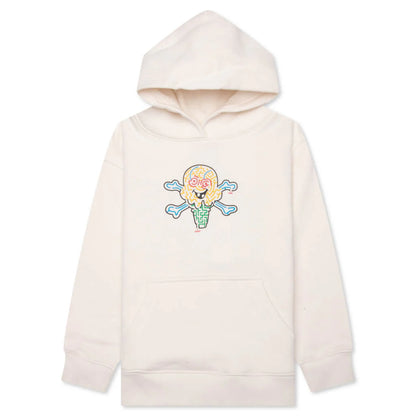 Kids Mazed And Confused Hoodie Whisper White