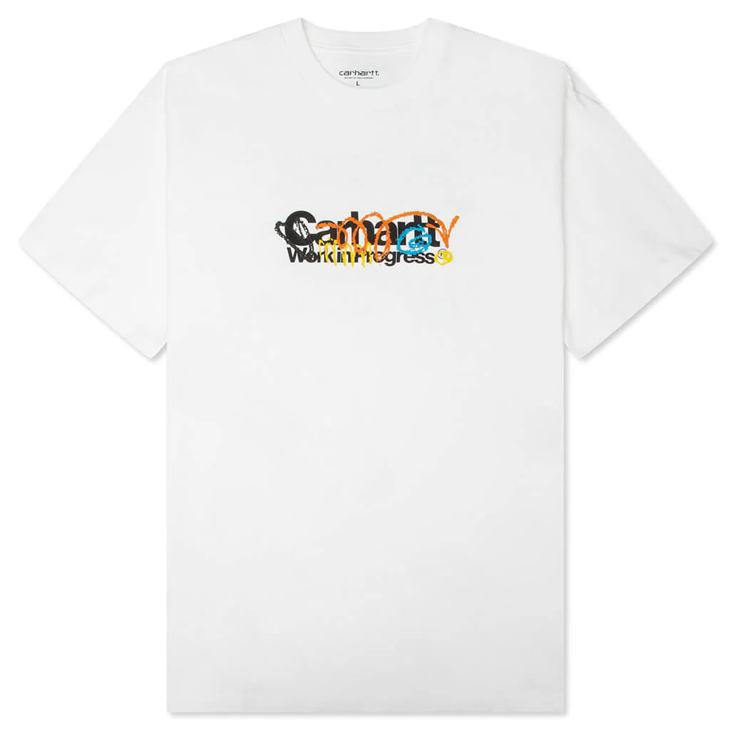 S S Primary T Shirt White