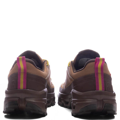 On x Sky High Farm Goods Womens Cloudrock Low WP Sphinx Chestnut