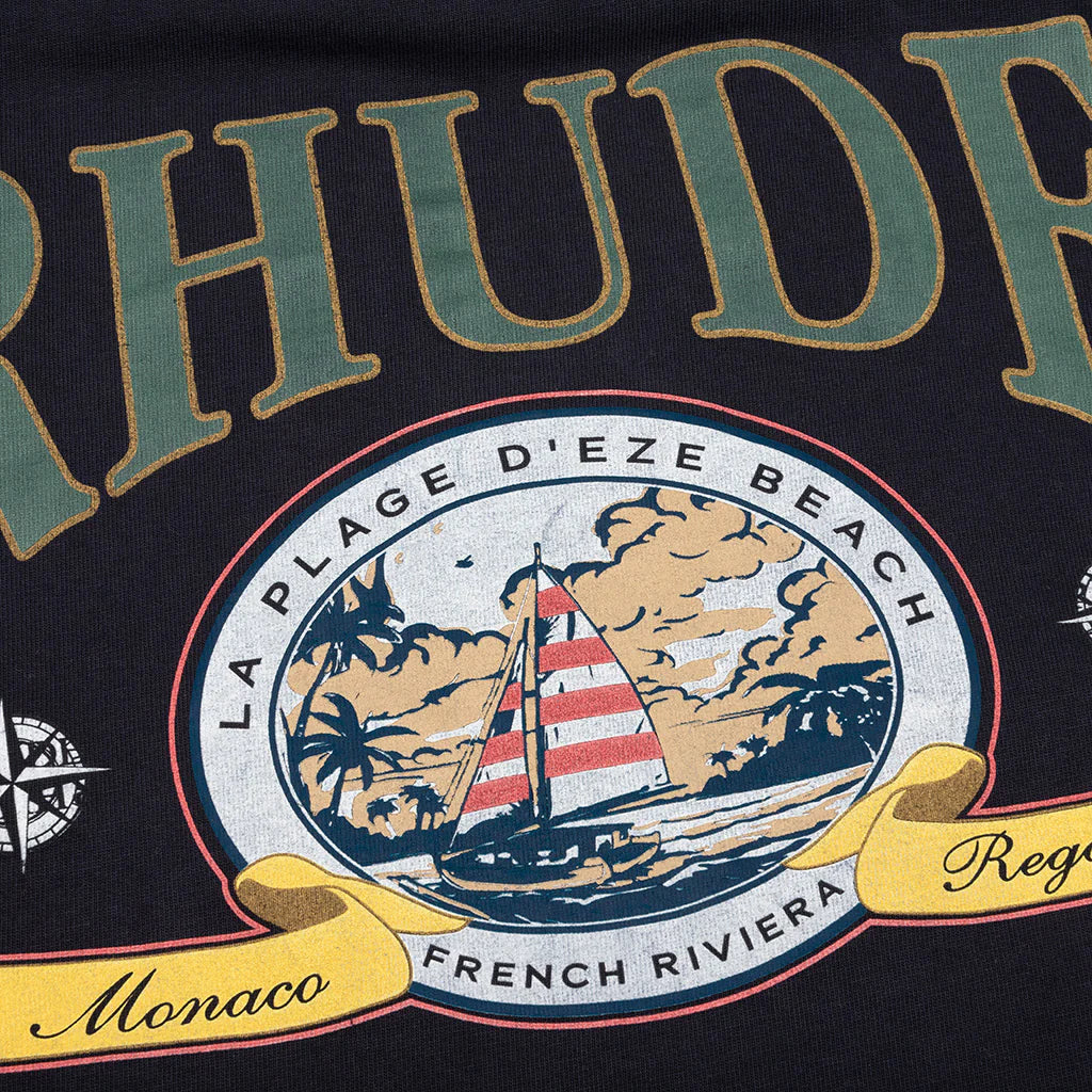 Monaco Regatta Tee Vintage Black