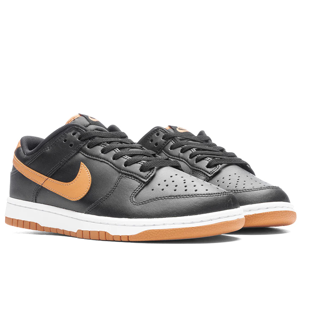 Dunk Low Retro Black Amber Brown Black