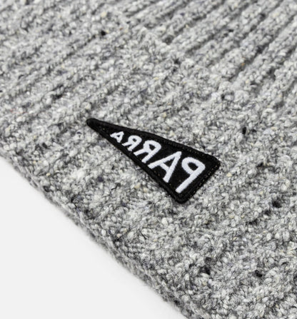 Reversed Flag Beanie Mens Hat Grey