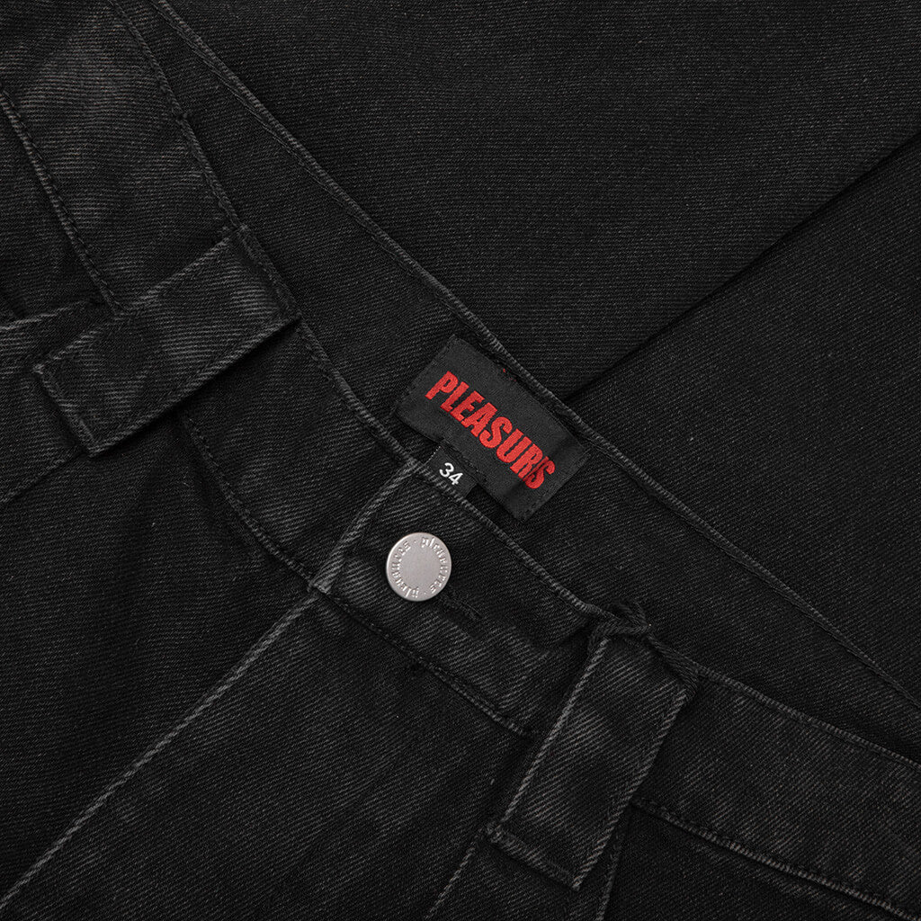 Grind Baggy Jeans Black