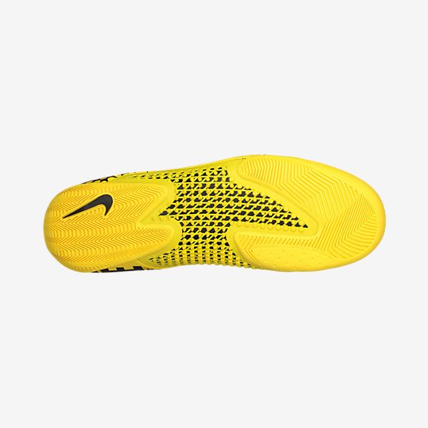 Nike 5 Elastico Finale Indoor Soccer Shoes Black Yellow